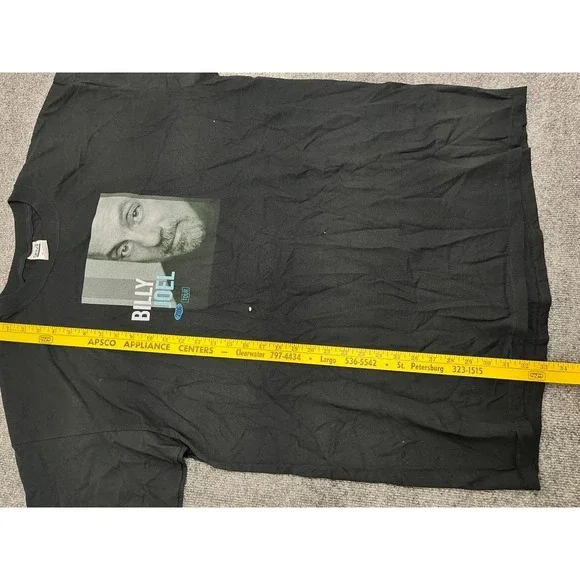 2006 BILLY‎ JOEL "33 1/3 STEREO LONG PLAYING" Concert Tour (2XL) T-Shirt - Picture 5 of 8